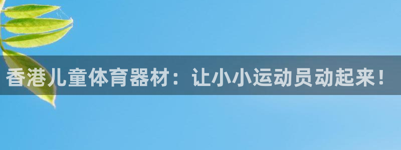 星欧娱乐工711.112扣费通知：香港儿童体育器材：